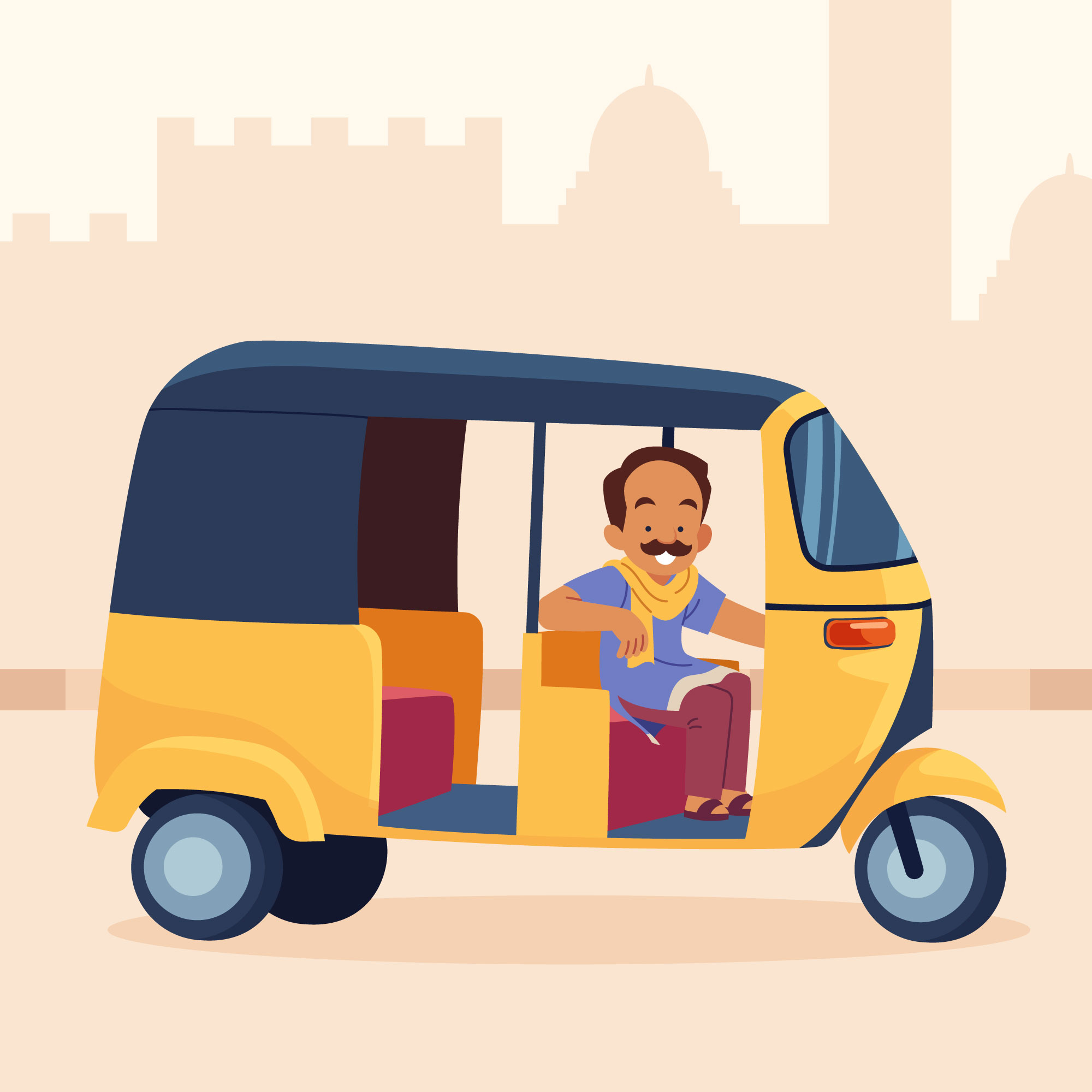 Three-Wheeler Delivery